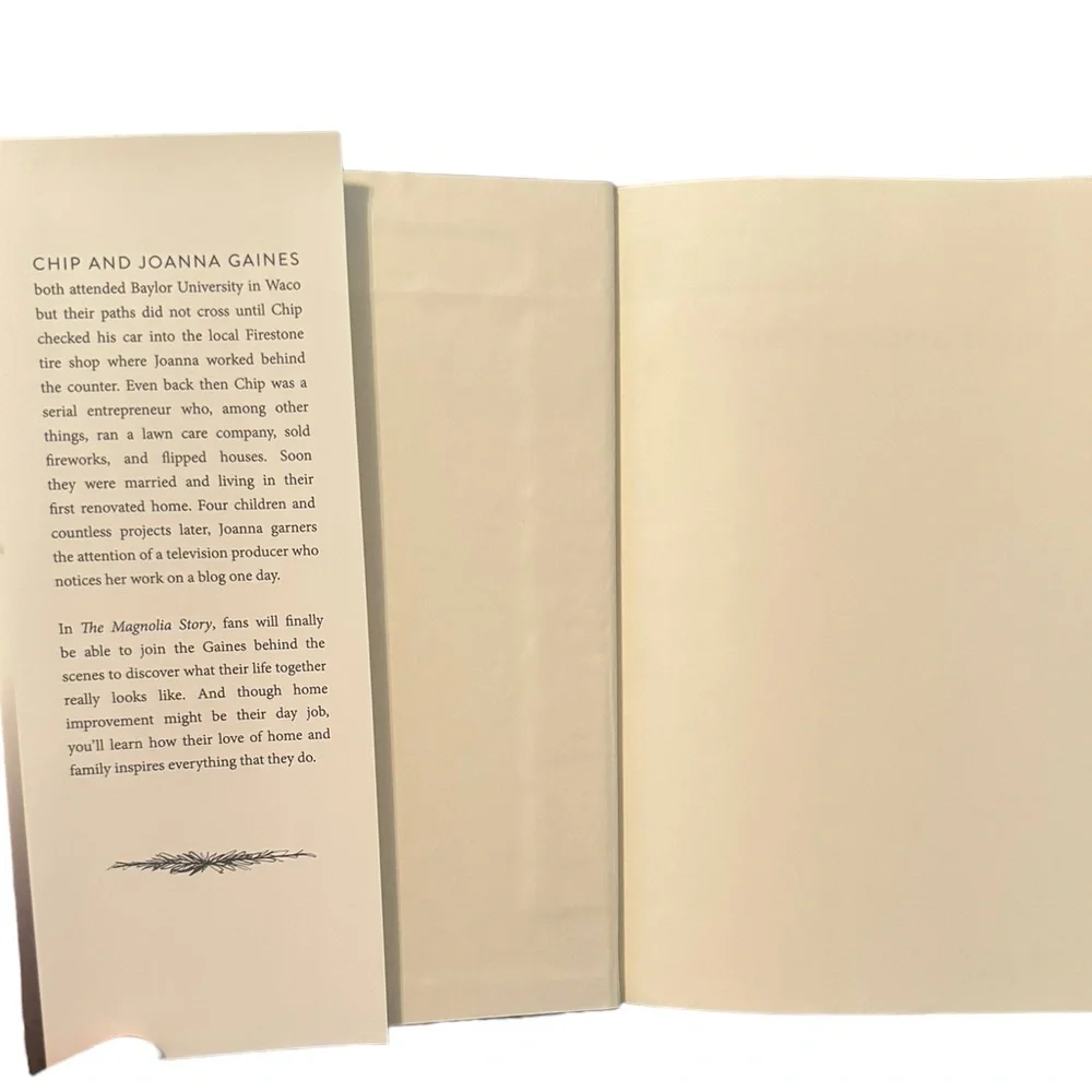 (Book) “The Magnolia Story,” By Chip And Joanna Gaines With Mark Dagostino.